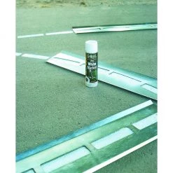 Bison Inc. Basketball Stencil Kits Bison Reusable Steel Basketball Court Stencil With 3-Point Line