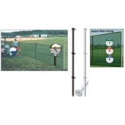 Pitch Pro Direct Outfield Package With Smart Pole Set Fencing