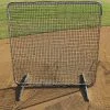 Pitch Pro Direct Protective Screens Collegiate First Base Screen Replacement 7' X 7' Slip-On Net