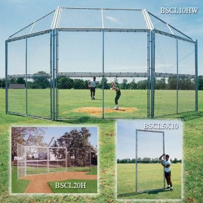 Pitch Pro Direct Chain Link Backstop - 10' W/ Hood & Wings Starting Pistol Accessories 1 Pitch Pro Direct Chain Link Backstop - 10' W/ Hood & Wings Starting Pistol Accessories