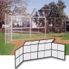 Pitch Pro Direct Chain Link Backstop 20' W/ Hood-No Wings Starting Pistol Accessories