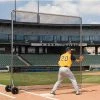 Pitch Pro Direct Base/ Fungo Screens With Wheels