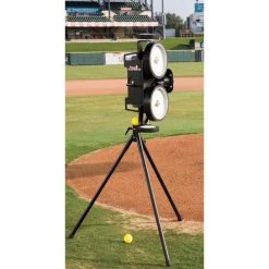 Bulldog 2 Wheel Elite Pitching Machine For Baseball Or Softball Baseball Pitching Machines