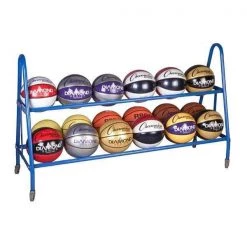 Champion Sports 18 Ball Deluxe Heavy- Duty Cart