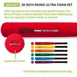 Champion Sports 29 Inch Rhino Ultra Foam Bat And Ball Set Starting Pistol Accessories 10 Champion Sports 29 Inch Rhino Ultra Foam Bat And Ball Set Starting Pistol Accessories
