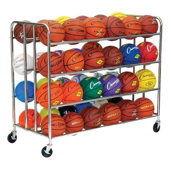 Champion Sports Deluxe Pro Ball Cart 1 Champion Sports Deluxe Pro Ball Cart