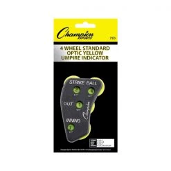 Champion Sports PIB 4-wheel Plastic Umpire Indicator Umpire Gear
