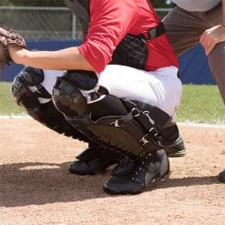 Baseball Leg Guards Champion Sports Adult Catcher's Knee Supports