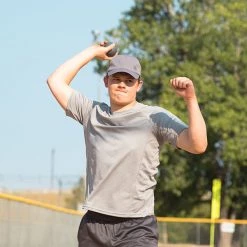 Champion Sports Black Weighted Training Balls Set Of 6 Starting Pistol Accessories