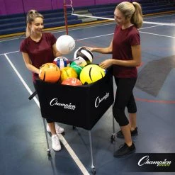 Champion Sports Collapsible Volleyball Cart 15 Champion Sports Collapsible Volleyball Cart
