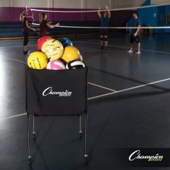 Champion Sports Collapsible Volleyball Cart 18 Champion Sports Collapsible Volleyball Cart