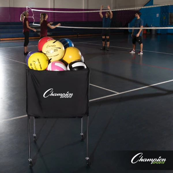 Champion Sports Collapsible Volleyball Cart 9 Champion Sports Collapsible Volleyball Cart