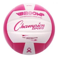 Starting Pistol Accessories Champion Sports Composite Volleyball Pink/White