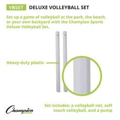 Starting Pistol Accessories Champion Sports Deluxe Volleyball Set