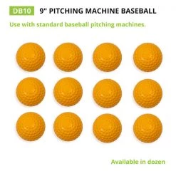 Starting Pistol Accessories Champion Sports Dimpled Pitching Machine Baseball