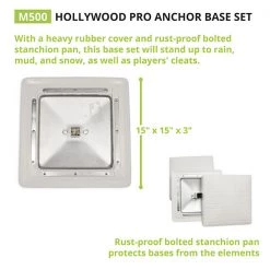 Bases & Plates Champion Sports Hollywood Pro Anchor Base Set