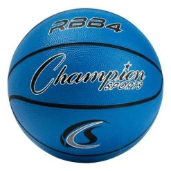Starting Pistol Accessories Champion Sports Intermediate Rubber Basketball Orange