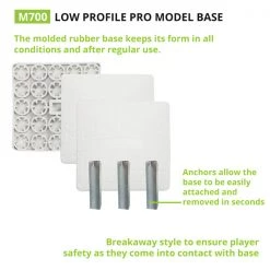 Champion Sports Low Profile Pro Model Base Set