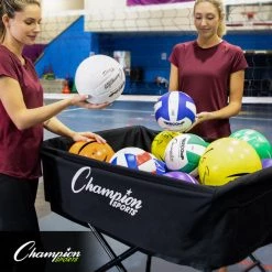 Starting Pistol Accessories Champion Sports Mammoth Volleyball Cart