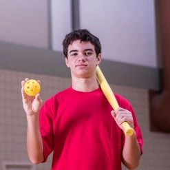 Champion Sports Plastic Baseball Assorted Color Set Of 6