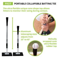 Champion Sports Portable Collapsible Batting Tee Starting Pistol Accessories