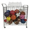 Ball Storage Cages And Carts Champion Sports Portable Lockable Ball Locker