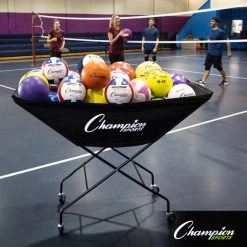 Champion Sports Pro Collapsible Volleyball Cart 19 Champion Sports Pro Collapsible Volleyball Cart