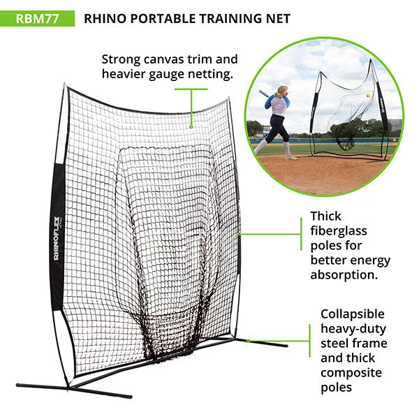 Starting Pistol Accessories Champion Sports Rhino Flex Portable Training Net 3 Starting Pistol Accessories Champion Sports Rhino Flex Portable Training Net