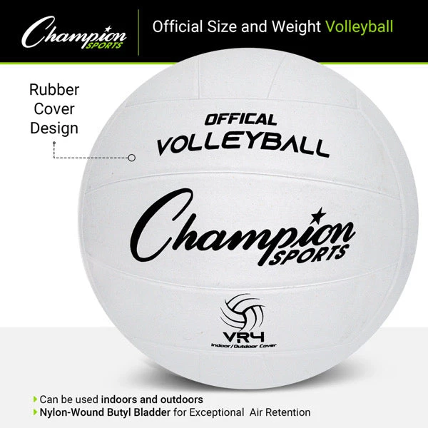 Starting Pistol Accessories Champion Sports Rubber Volleyball 2 Starting Pistol Accessories Champion Sports Rubber Volleyball