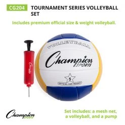 Champion Sports Tournament Series Volleyball Set Starting Pistol Accessories
