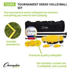Champion Sports Tournament Series Volleyball Set Starting Pistol Accessories