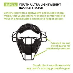 Champion Sports Ultra Lightweight Youth Mask Catchers Gear