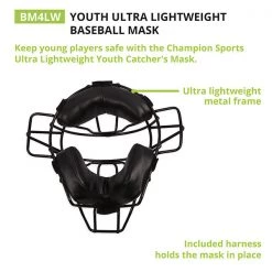 Champion Sports Ultra Lightweight Youth Mask Catchers Gear