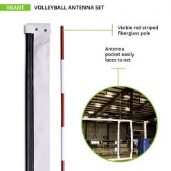 Champion Sports Volleyball Antenna Set