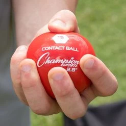 Champion Sports Red Weighted Training Balls Set Of 6