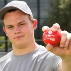 Champion Sports Red Weighted Training Balls Set Of 6