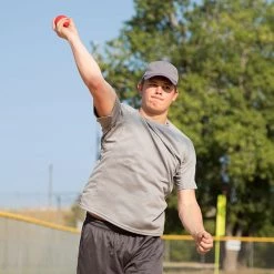 Champion Sports Red Weighted Training Balls Set Of 6