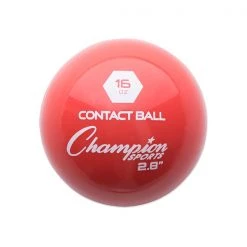 Champion Sports Red Weighted Training Balls Set Of 6