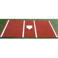Cimarron Deluxe Nylon Batting Mat Green Or Clay Batting Mats
