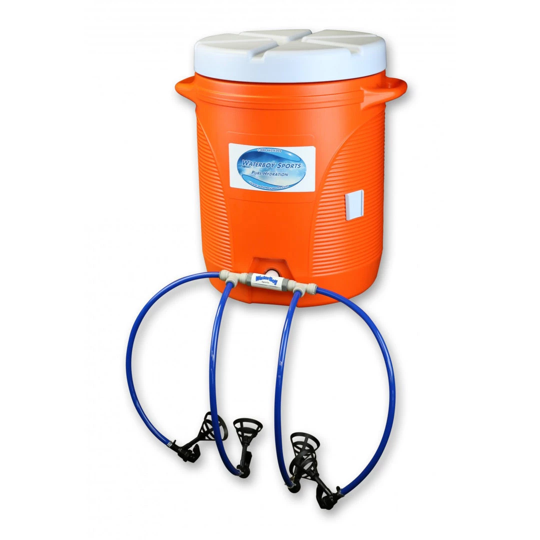 Football Hydration System Waterboy Sports 10-Gallon Cooler W/ Gravity Manifold (CM-10) 1 Football Hydration System Waterboy Sports 10-Gallon Cooler W/ Gravity Manifold (CM-10)