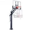 First Team Attack™ In Ground Adjustable Basketball Goal Residential Basketball Hoops