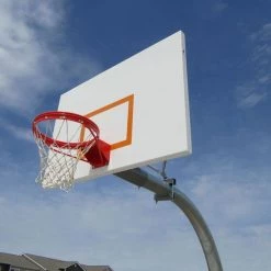 Residential Basketball Hoops First Team Brute Dynasty Inground Fixed Height Hoop - 72 Inch Fiberglass