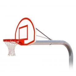 First Team Brute Fixed Height In-Ground Basketball Goal Residential Basketball Hoops