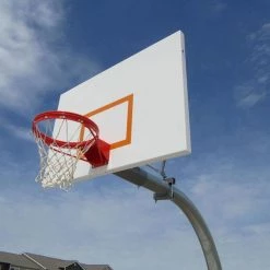First Team Brute Fixed Height In-Ground Basketball Goal Residential Basketball Hoops