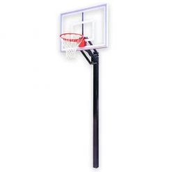 First Team Champ™ In Ground Adjustable Basketball Goal Residential Basketball Hoops