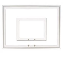First Team 36" X 54" (1/4" Thick) Tempered Glass Backboard Basketball Backboards