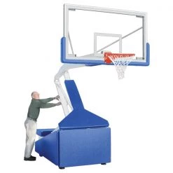 Residential Basketball Hoops First Team Hurricane™ Portable Basketball Goal