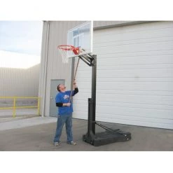 Residential Basketball Hoops First Team OmniChamp™ Portable Basketball Goal
