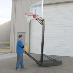 Residential Basketball Hoops First Team OmniChamp™ Portable Basketball Goal