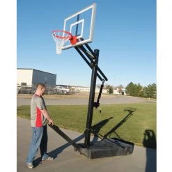 First Team Slam™ In Ground Adjustable Basketball Goal Residential Basketball Hoops